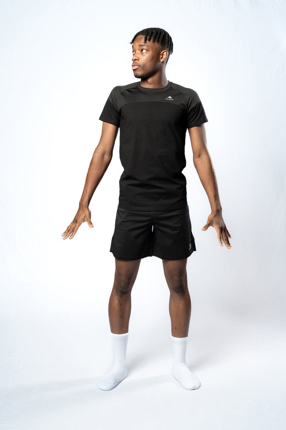 perForm Shorts - Black Men's, perfect for gym workouts and active wear. Ruggd