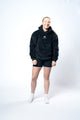 Decompress Hoodie - Navy Soft for women, perfect for cozy layering and casual wear. Ruggd