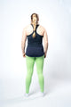 Slim-fit Form Vest - Navy for women, versatile for athleisure and casual outfits. Ruggd