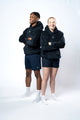 High-quality Navy Soft Decompress Hoodie, perfect for lounging and casual outings. Ruggd