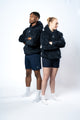 Decompress Hoodie - Navy Soft for women, stylish and comfy for all-day wear. Ruggd